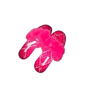 NWT Hot Pink Victoria’s Secret Slippers